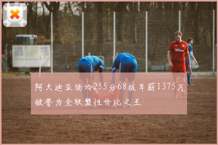 阿夫迪亚场均255分68板年薪1375万被誉为全联盟性价比之王
